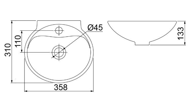 LORENZETTI - LAVAT�RIO SUSPENSO WAY CINZA